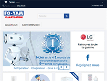 Tablet Screenshot of foyam.com